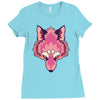 pink foxy Ladies Fitted T-Shirt