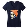 darkniac logo Women's V-Neck T-Shirt