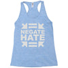 negate hate Racerback Tank