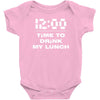 time to drink my lunch Baby Onesie
