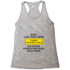Under Construction Personalize Baby Racerback Tank