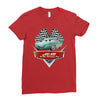 aunt flo Ladies Fitted T-Shirt