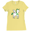 irish unicorn Ladies Fitted T-Shirt