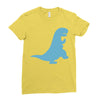 dinosaurus Ladies Fitted T-Shirt