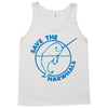 save the narwhales Tank Top