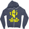 peanut butter jelly time banana Zipper Hoodie