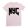 nyc new york city Ladies Fitted T-Shirt