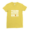 Vegan Because Plant Powered Badass Was Not an Offical Tittle Full Ladies Fitted T-Shirt