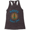 happy father's day Racerback Tank