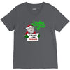 heapy new year funny santa claus christmas V-Neck Tee