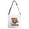 Girl Power Adjustable Strap Totes