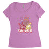 five nights at freddy's celebrate! Women's Triblend Scoop T-shirt