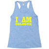 i am cologne Racerback Tank
