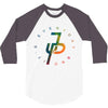 jake paul colorful 3/4 Sleeve Shirt