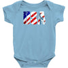 usa 4th of july Baby Onesie