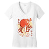 red skies Women's V-Neck T-Shirt