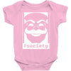 mr. robot tv series banksy fsociety Baby Onesie