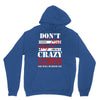 don't flirt with me i love may girl she is a crazy scorpio she will mu Unisex Hoodie