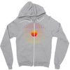 Sunset Lines Zipper Hoodie