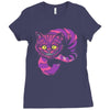 grinning like a cheshire cat 2 Ladies Fitted T-Shirt
