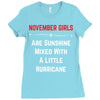 November Girls Ladies Fitted T-Shirt