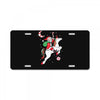 santa License Plate