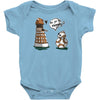 are you my mummy   orange version Baby Bodysuit