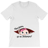 December Peeking Out Baby Girl in Spanish T-Shirt