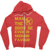 MAY THE ODDS BE EVER IN YOUR FAVOUR Zipper Hoodie