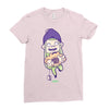 drugs free Ladies Fitted T-Shirt