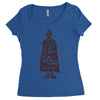 hero training Women's Triblend Scoop T-shirt