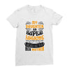 My Daughter Is Super Awesome Her Mother Ladies Fitted T-Shirt