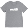 home is where you park it V-Neck Tee