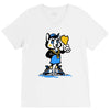 fox b V-Neck Tee