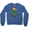christmas dinosaur Crewneck Sweatshirt
