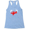 parkour jump freestyle Racerback Tank