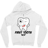 First Tooth Date Zipper Hoodie