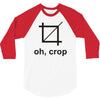 oh crop 3/4 Sleeve Shirt