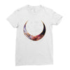 Space Skeleton Ladies Fitted T-Shirt