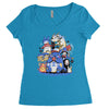 creatures spirits and friends Women's Triblend Scoop T-shirt