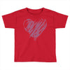 valentines day hearts Toddler T-shirt