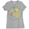 beach Ladies Fitted T-Shirt