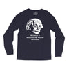 without a moustache einstein proud hirsute mustachioed grooming Long Sleeve Shirts