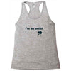 i'm an artist tee Racerback Tank