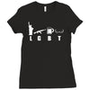 liberty gun beer Ladies Fitted T-Shirt