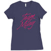 team miley Ladies Fitted T-Shirt