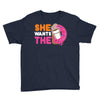 She Wants The D Dunkin Donuts Youth Tee