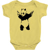 banksy panda pop Baby Onesie