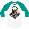 beer king 3/4 Sleeve Shirt