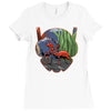 scott lang crossing the back yard Ladies Fitted T-Shirt